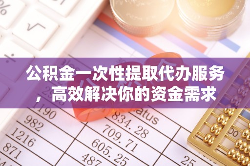 南湖公积金一次性提取代办服务，高效解决你的资金需求