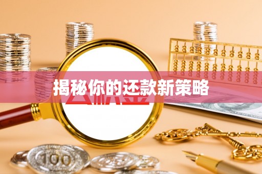 南湖揭秘你的还款新策略