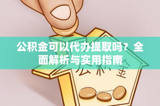 南湖公积金可以代办提取吗？全面解析与实用指南