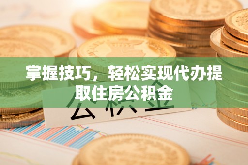 南湖掌握技巧，轻松实现代办提取住房公积金