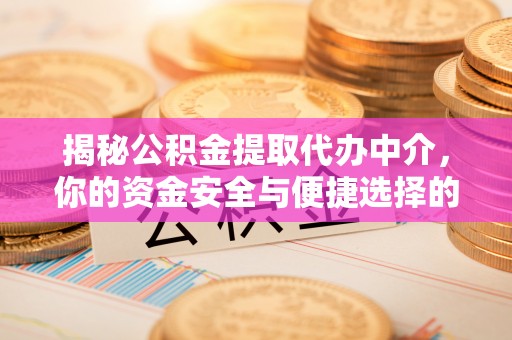 南湖揭秘公积金提取代办中介，你的资金安全与便捷选择的平衡点