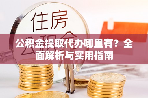 南湖公积金提取代办哪里有？全面解析与实用指南