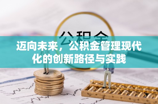 南湖迈向未来，公积金管理现代化的创新路径与实践