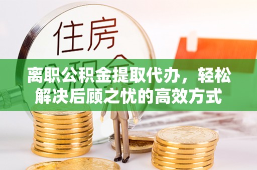 南湖离职公积金提取代办，轻松解决后顾之忧的高效方式