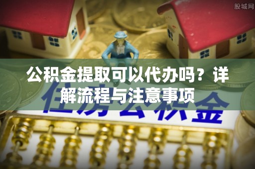 南湖公积金提取可以代办吗？详解流程与注意事项