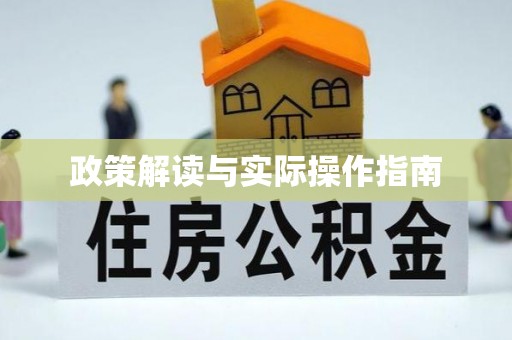南湖政策解读与实际操作指南