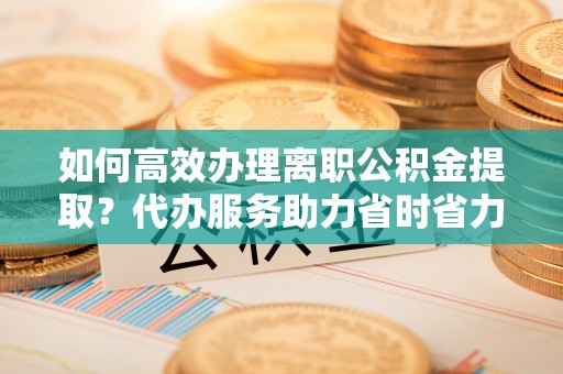 南湖如何高效办理离职公积金提取？代办服务助力省时省力