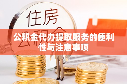 南湖公积金代办提取服务的便利性与注意事项