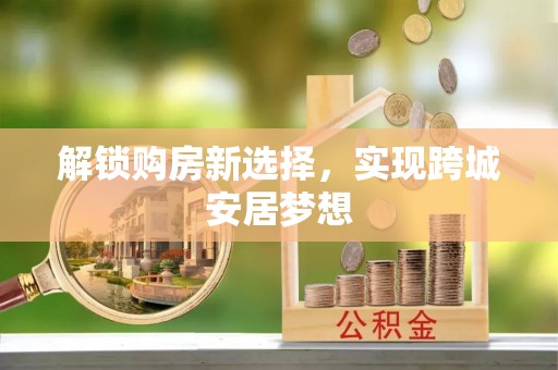 南湖解锁购房新选择，实现跨城安居梦想