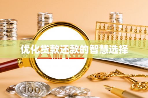 南湖优化贷款还款的智慧选择
