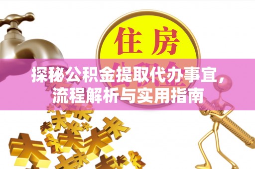 南湖探秘公积金提取代办事宜，流程解析与实用指南