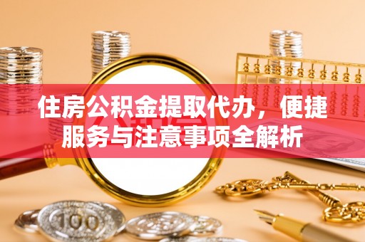 南湖住房公积金提取代办，便捷服务与注意事项全解析