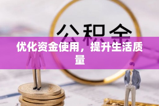 南湖优化资金使用，提升生活质量