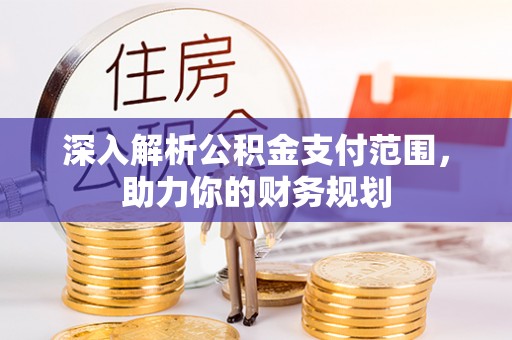 南湖深入解析公积金支付范围，助力你的财务规划