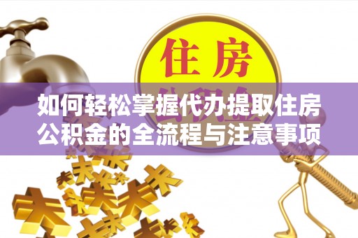 南湖如何轻松掌握代办提取住房公积金的全流程与注意事项