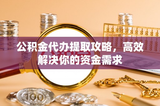 南湖公积金代办提取攻略，高效解决你的资金需求