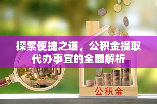 南湖探索便捷之道，公积金提取代办事宜的全面解析