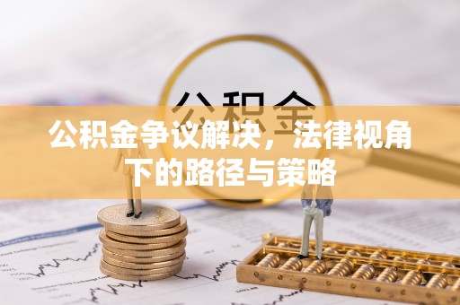 南湖公积金争议解决，法律视角下的路径与策略