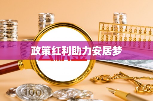 南湖政策红利助力安居梦
