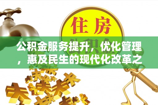 南湖公积金服务提升，优化管理，惠及民生的现代化改革之路