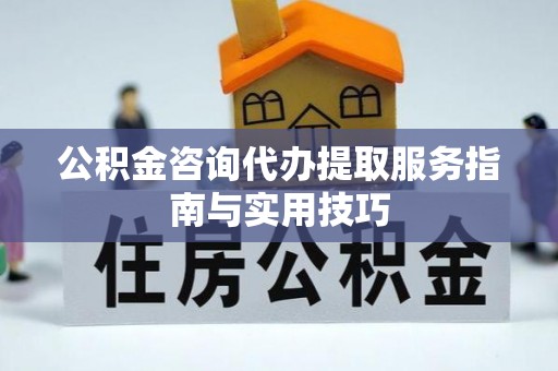 南湖公积金咨询代办提取服务指南与实用技巧