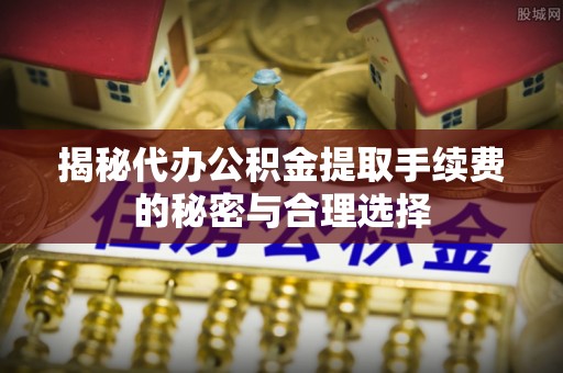 南湖揭秘代办公积金提取手续费的秘密与合理选择