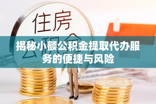 南湖揭秘小额公积金提取代办服务的便捷与风险