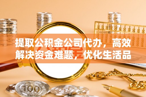 南湖提取公积金公司代办，高效解决资金难题，优化生活品质