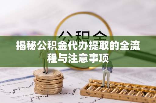 南湖揭秘公积金代办提取的全流程与注意事项