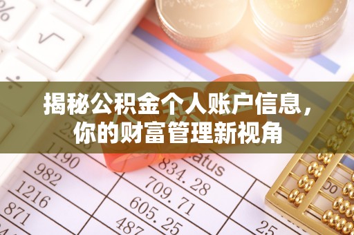 南湖揭秘公积金个人账户信息，你的财富管理新视角