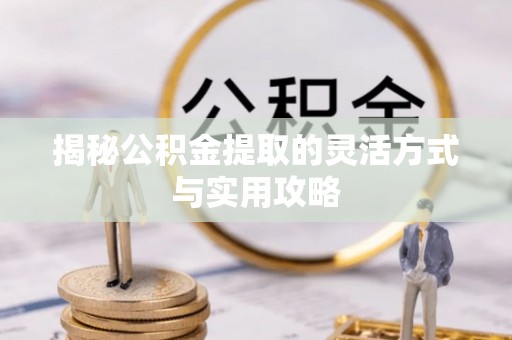 南湖揭秘公积金提取的灵活方式与实用攻略