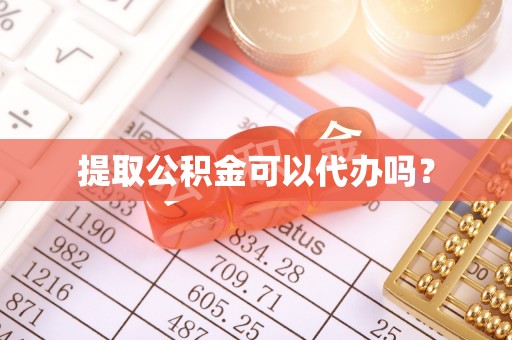 南湖提取公积金可以代办吗？