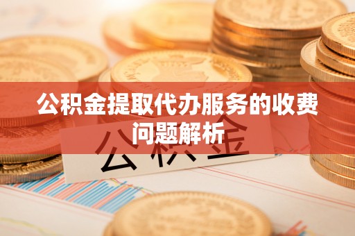 南湖公积金提取代办服务的收费问题解析