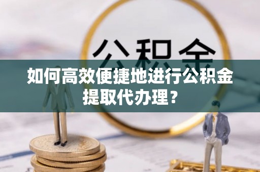 南湖如何高效便捷地进行公积金提取代办理？