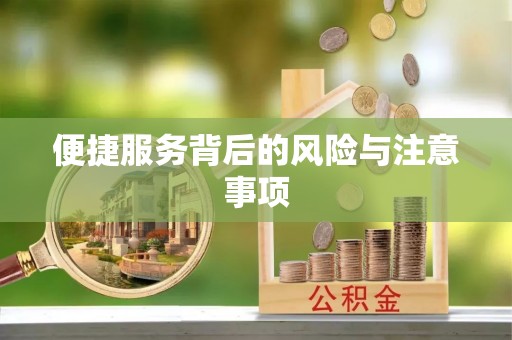 南湖便捷服务背后的风险与注意事项
